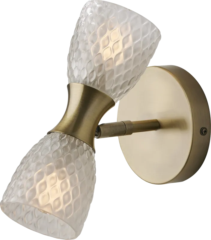 Lanai Oaks Brass Sconce