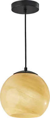 Iliad Post Black Chandelier