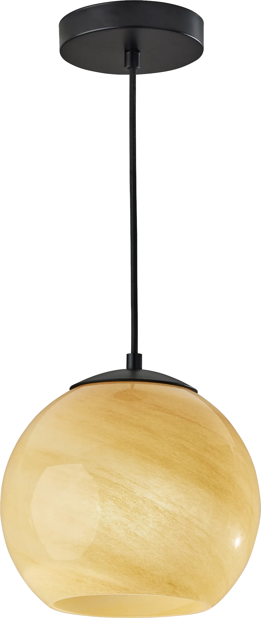 Iliad Post Black Chandelier - Image 1