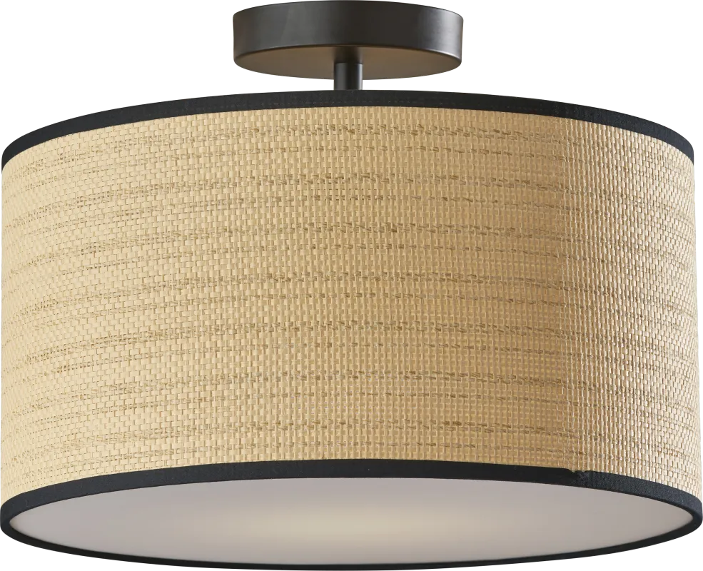 Pacifica Circle Black Pendant