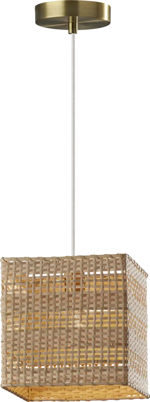 Whatley Nest Brass Pendant