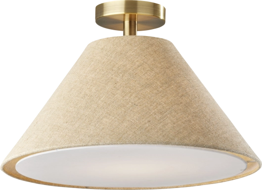 Bellflower Hollow Beige Pendant