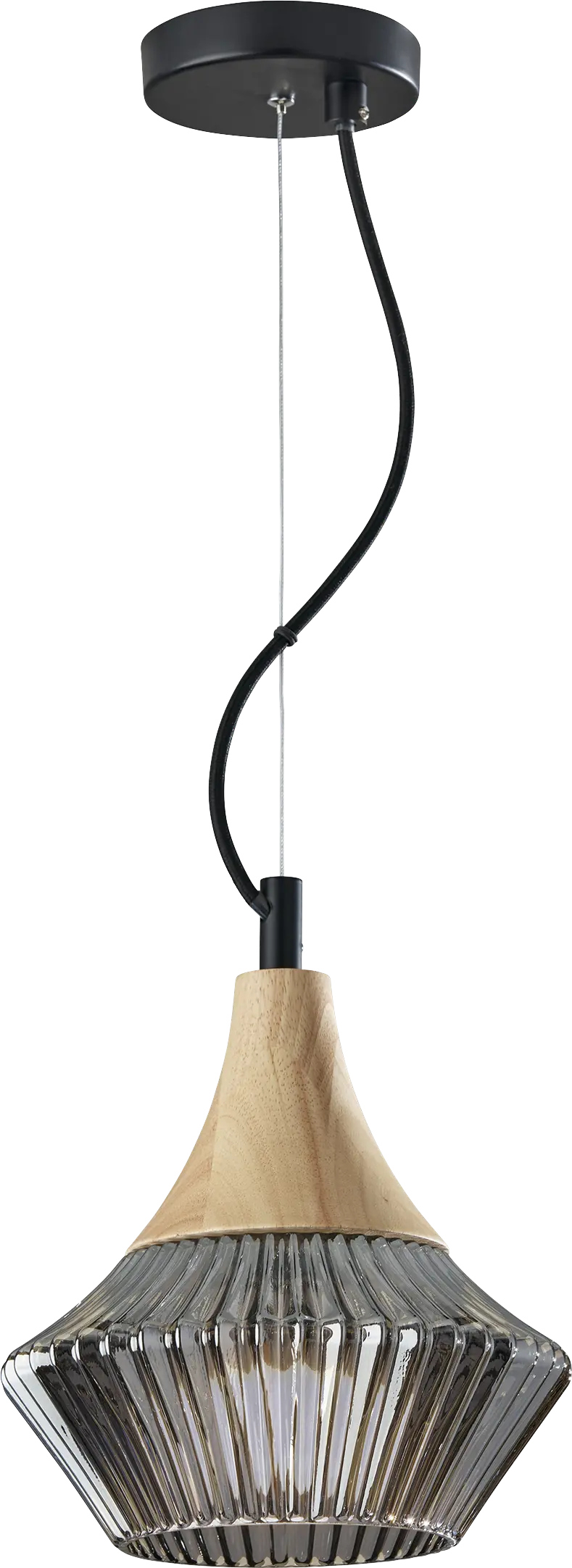 Fireside Gate Black Pendant
