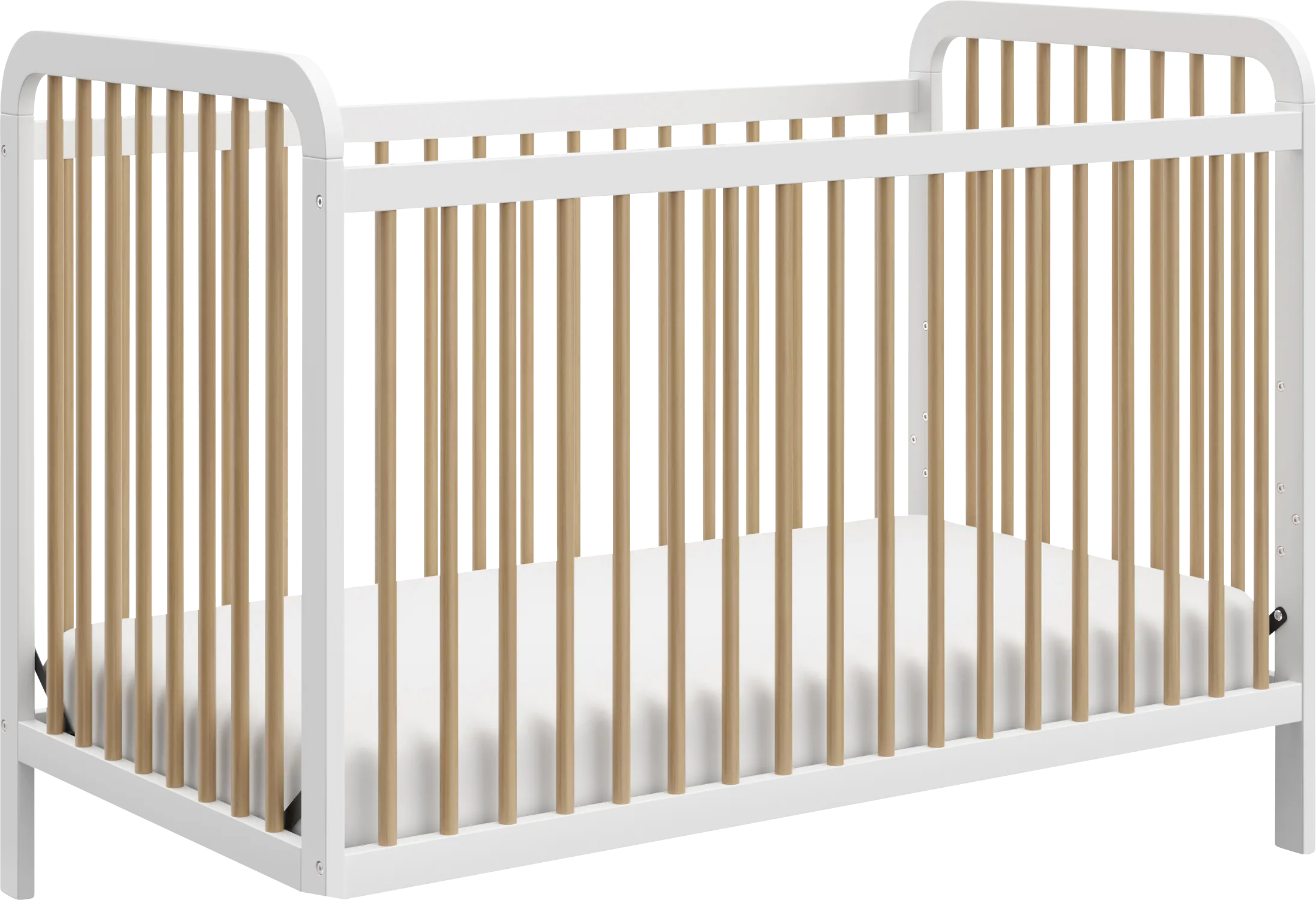 Bernelle White Convertible Crib - Thumbnail - Image 1