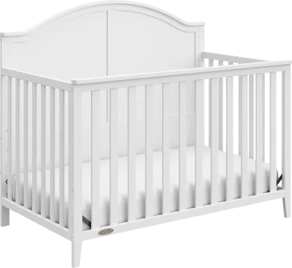 Alcindor White Convertible Crib