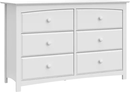 Kids Theophilus White 6 Drawer Dresser