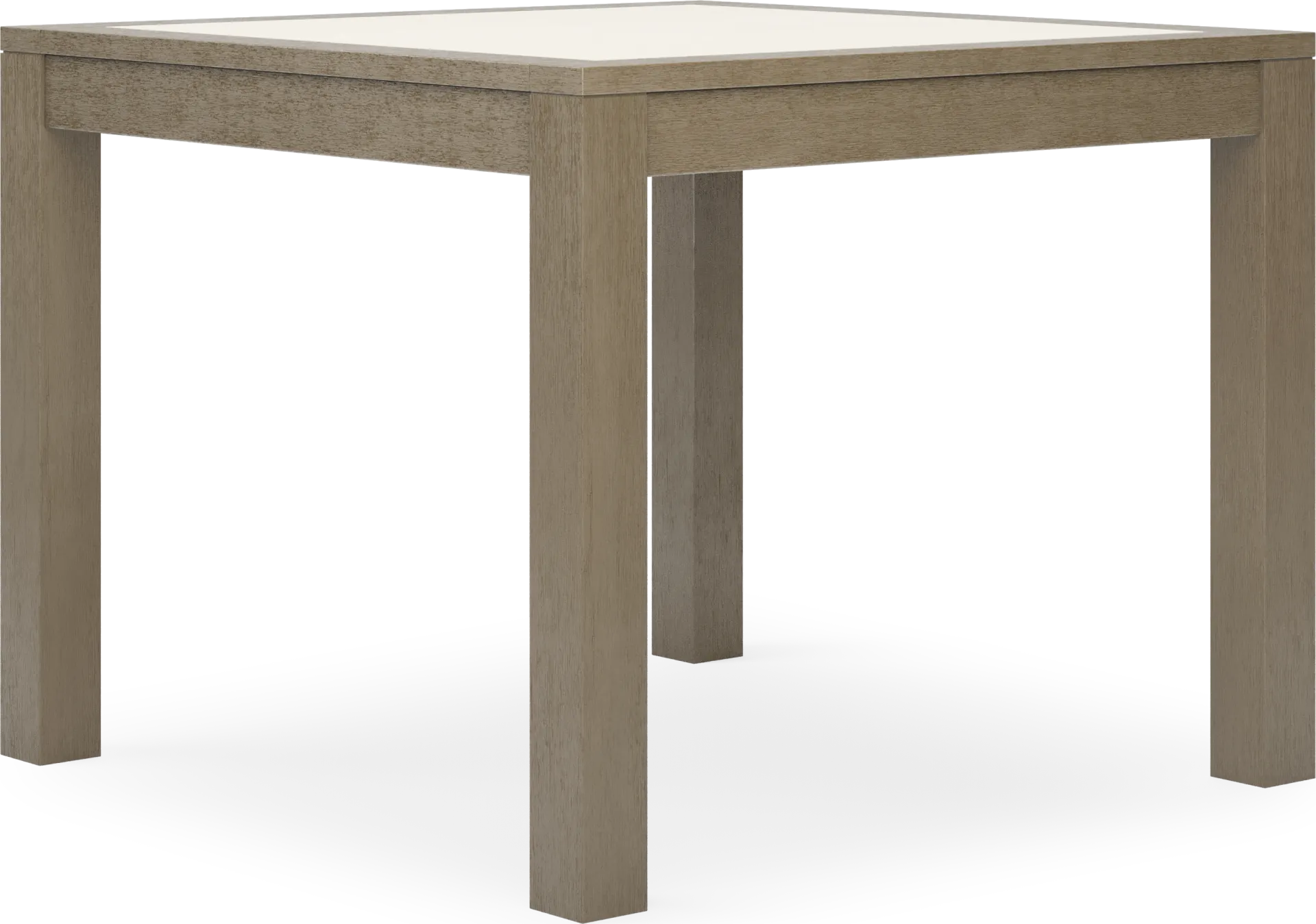 Lake Tahoe Gray Square Outdoor Dining Table - Image 2