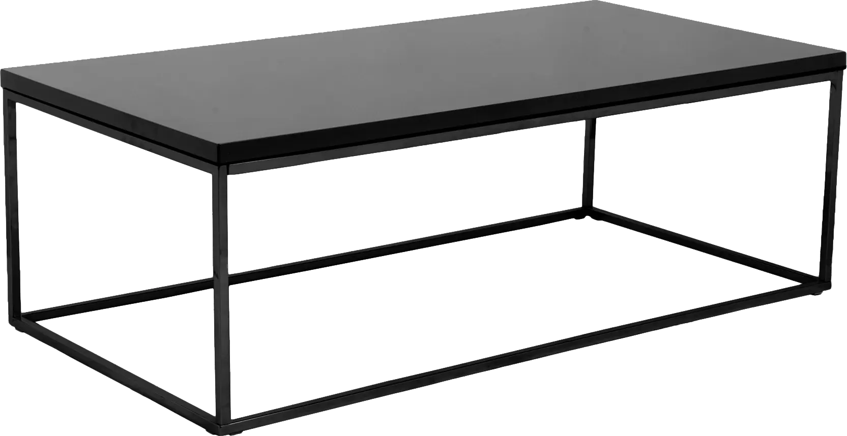 Clower Black Cocktail Table