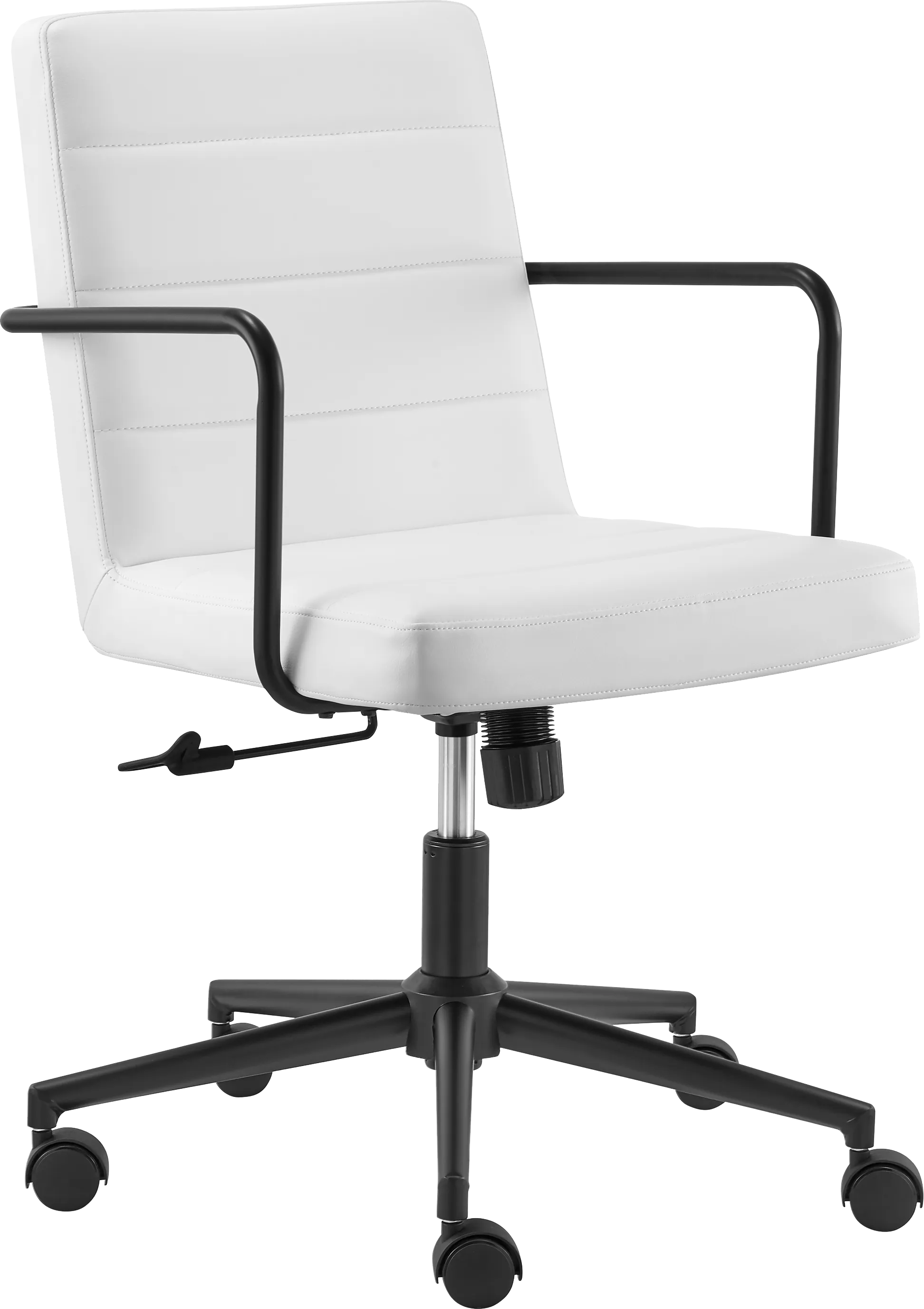 Houkom White Office Chair - Thumbnail - Image 1