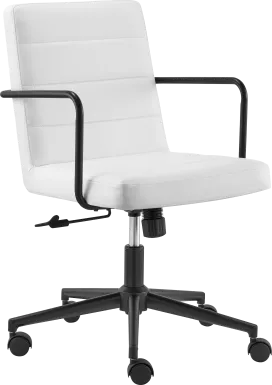 Houkom White Office Chair