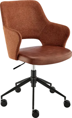 Quiment Dark Brown Office Chair