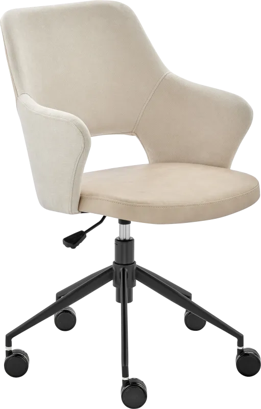 Quiment Light Beige Office Chair