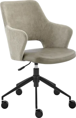Quiment Taupe Office Chair