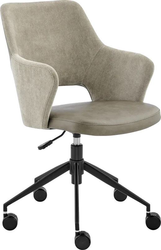 Quiment Taupe Office Chair