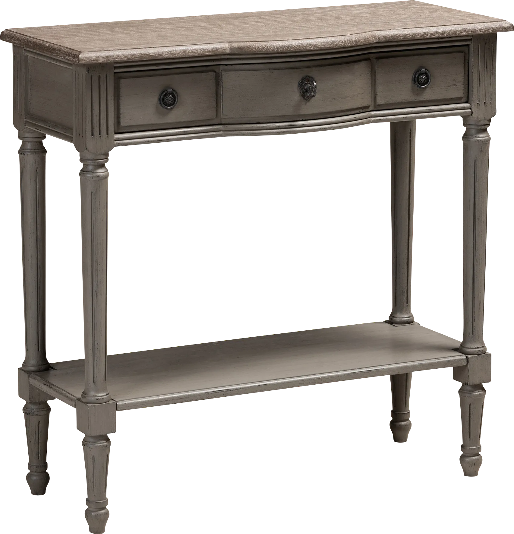 Natrona Gray Console Table - Thumbnail - Image 1