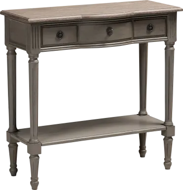 Natrona Gray Console Table