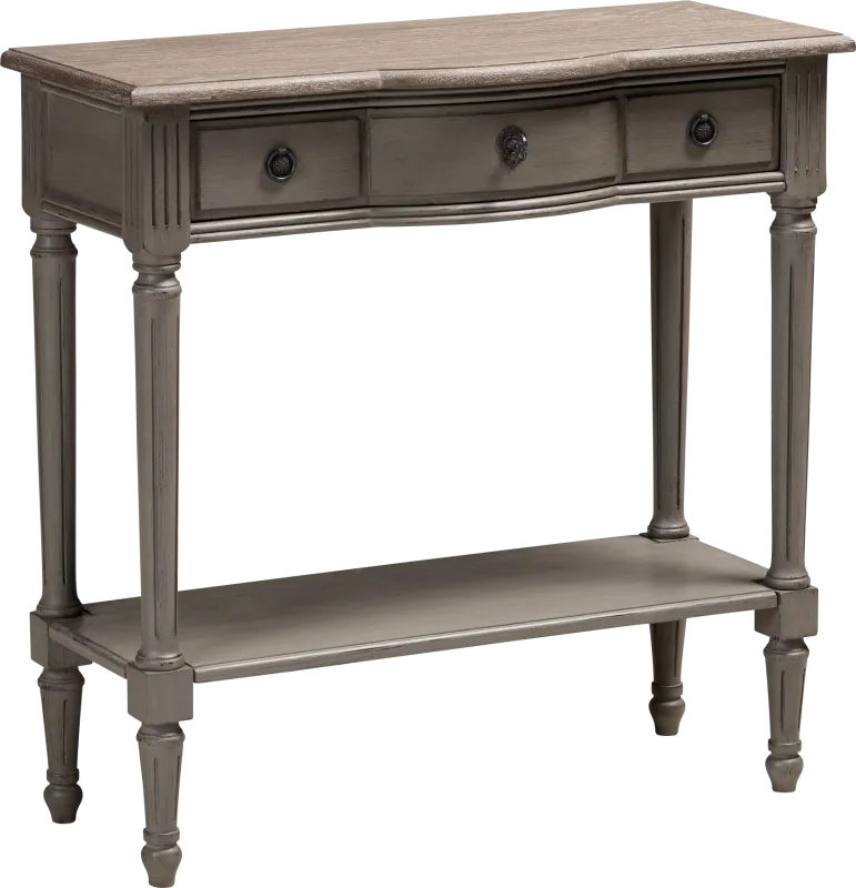 Natrona Gray Console Table