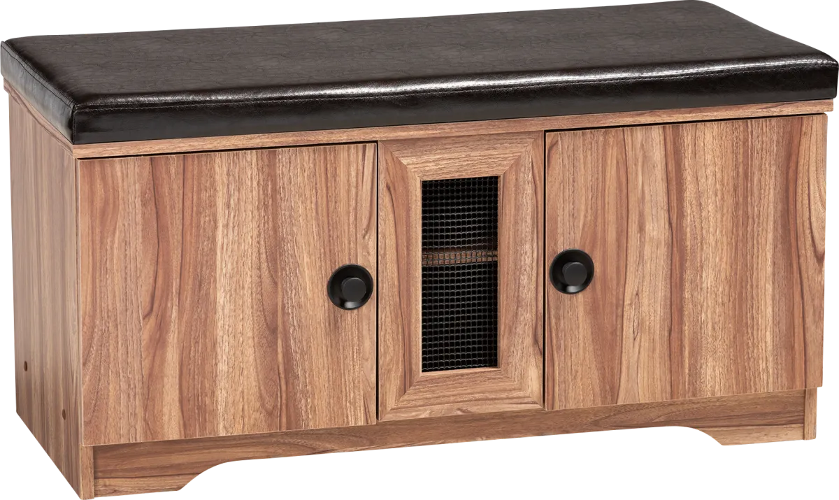Steevo Bench Vestavio Brown Bench | Rooms to Go