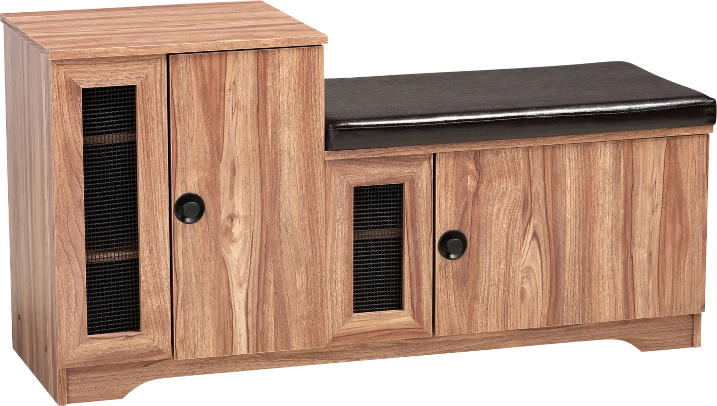 Winwick Brown Accent Bench