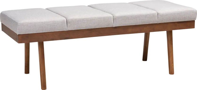 Merimac Gray Accent Bench
