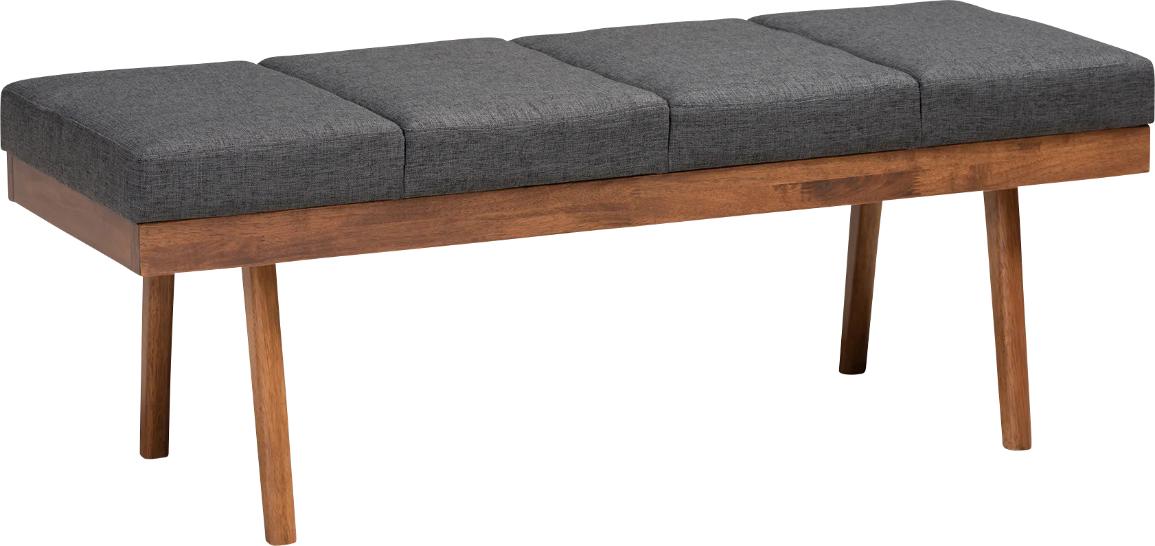 Merimac Charcoal Accent Bench - Image 1