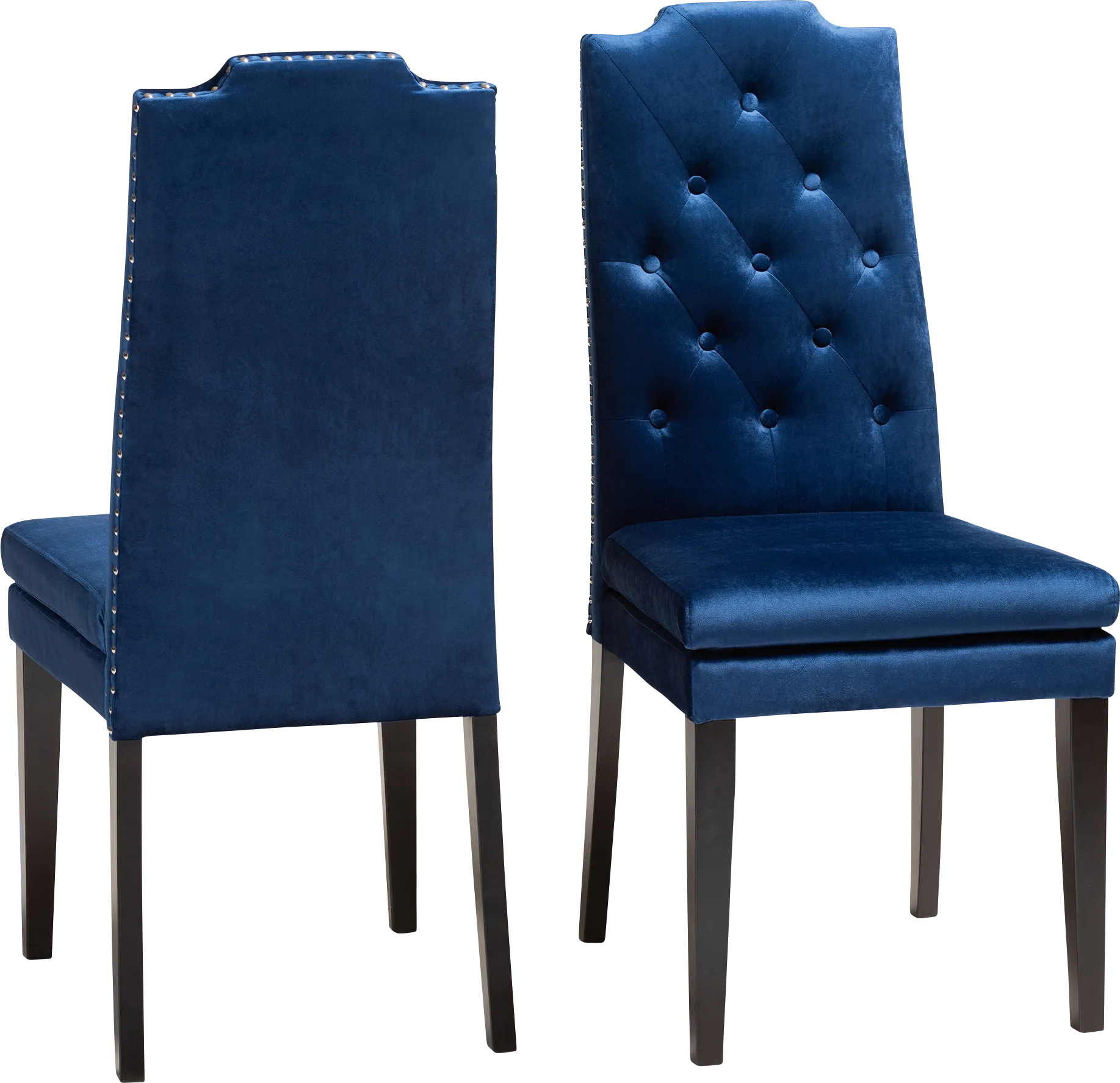 Delwood Navy Side Chair, Set of 2 - Image 1