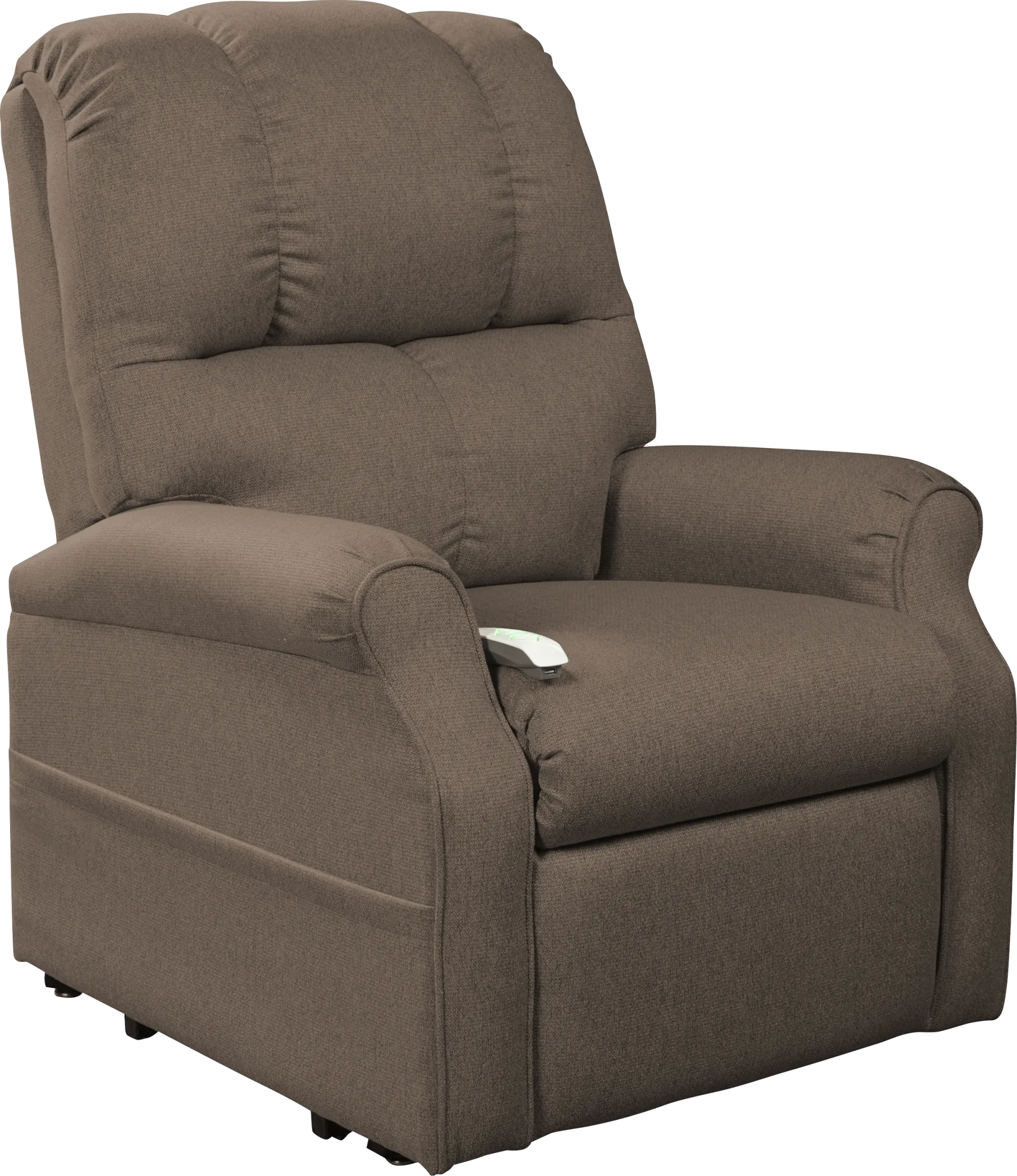 Pentonshire Brown Lift Chair Power Recliner - Image 1