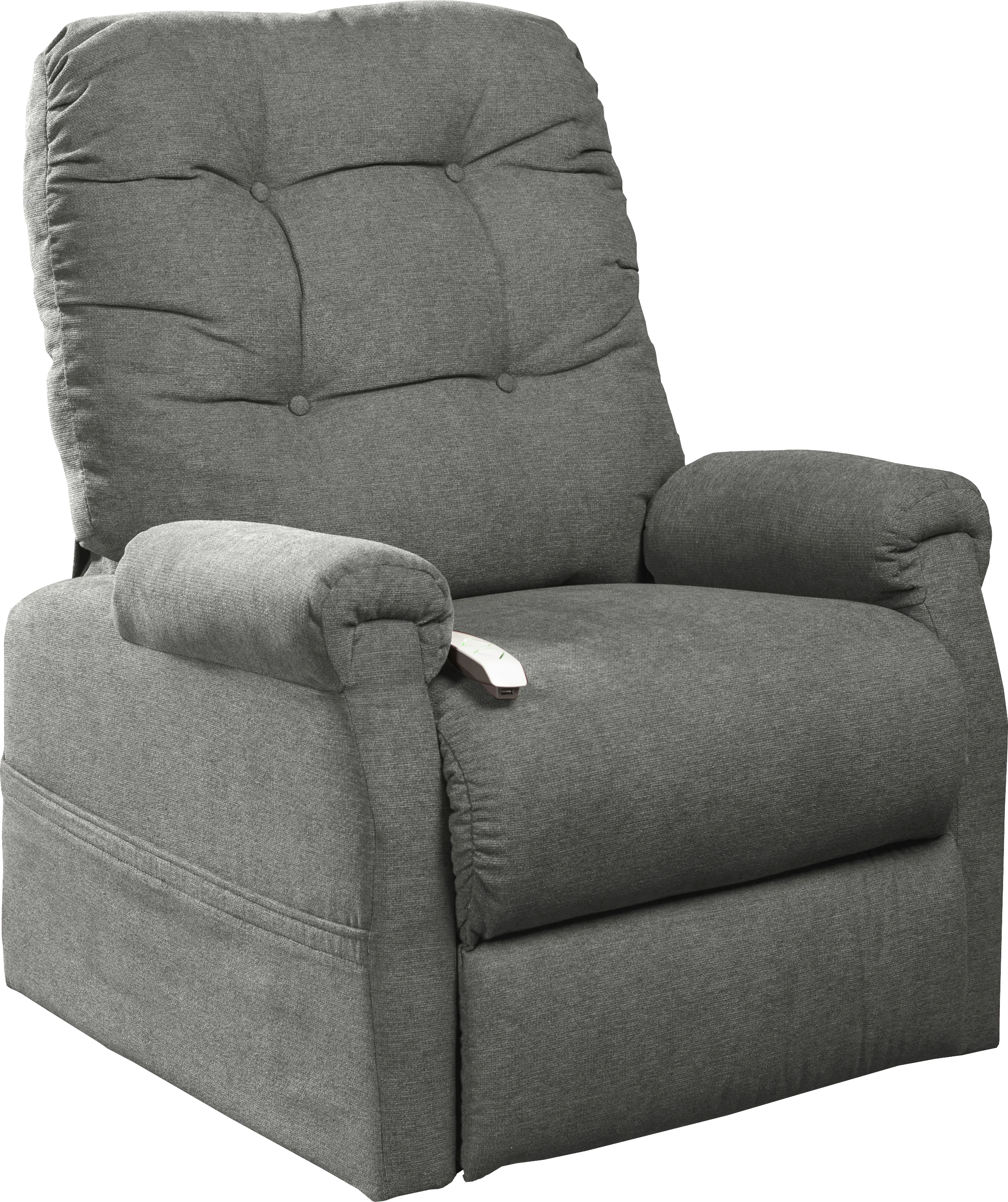 Pyron Gray Lift Chair Power Recliner - Image 1