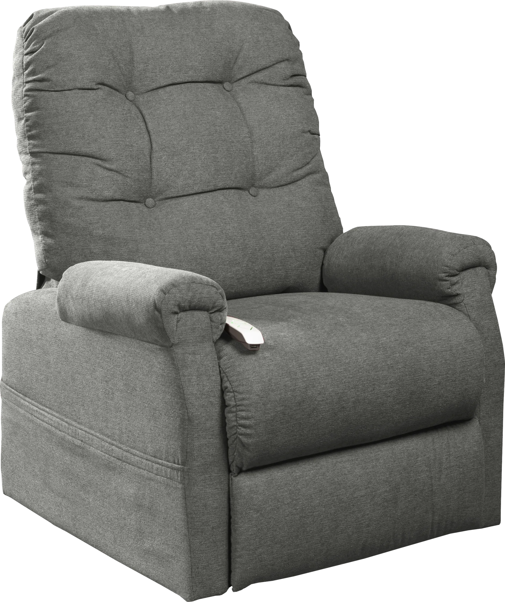 Pyron Gray Lift Chair Power Recliner - Image 1