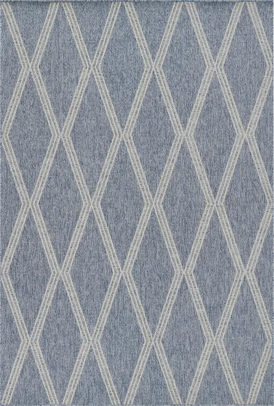 Capitello Blue 8' x 10' Indoor/Outdoor Rug