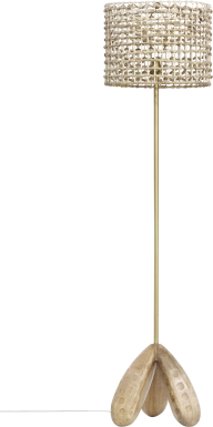 Tufts Oaks Natural Floor Lamp