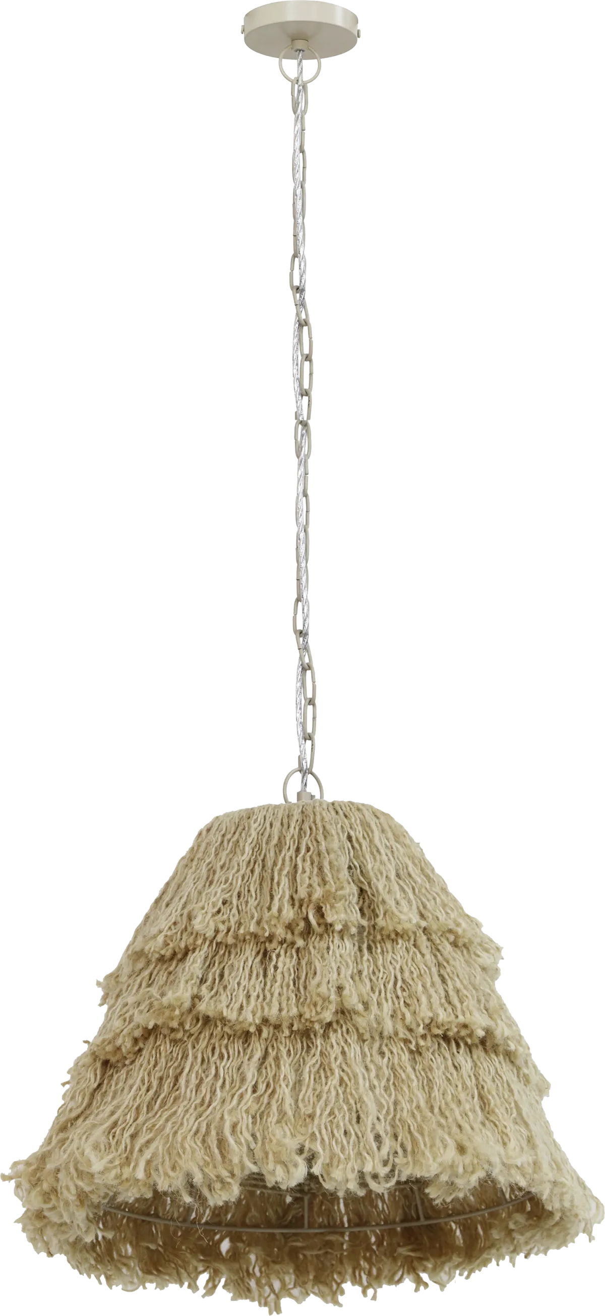 Villespin Point Natural Beige,White Pendant | Rooms to Go