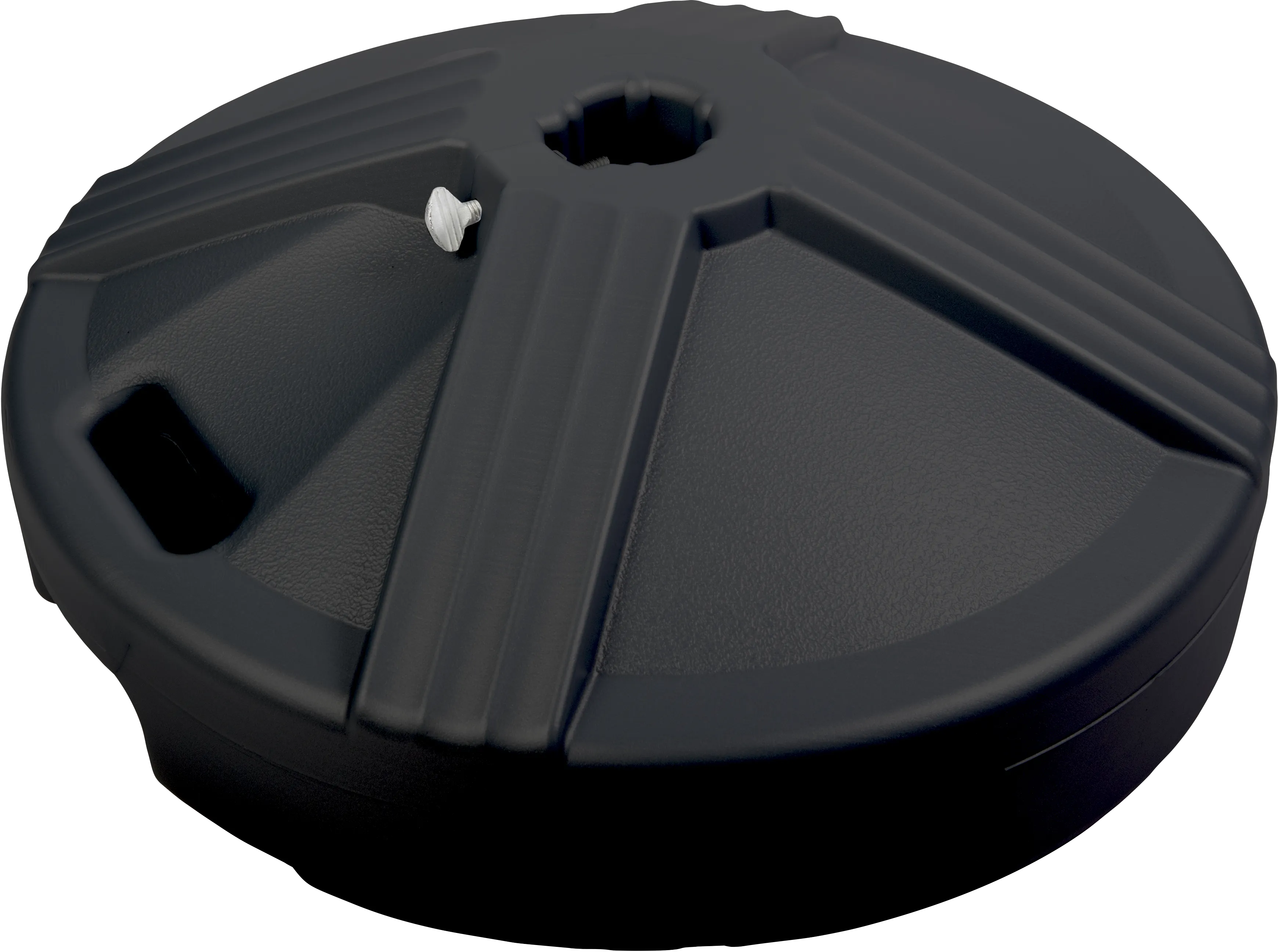 Neala Black 50 lb. Dining Table Umbrella Base - Thumbnail - Image 1