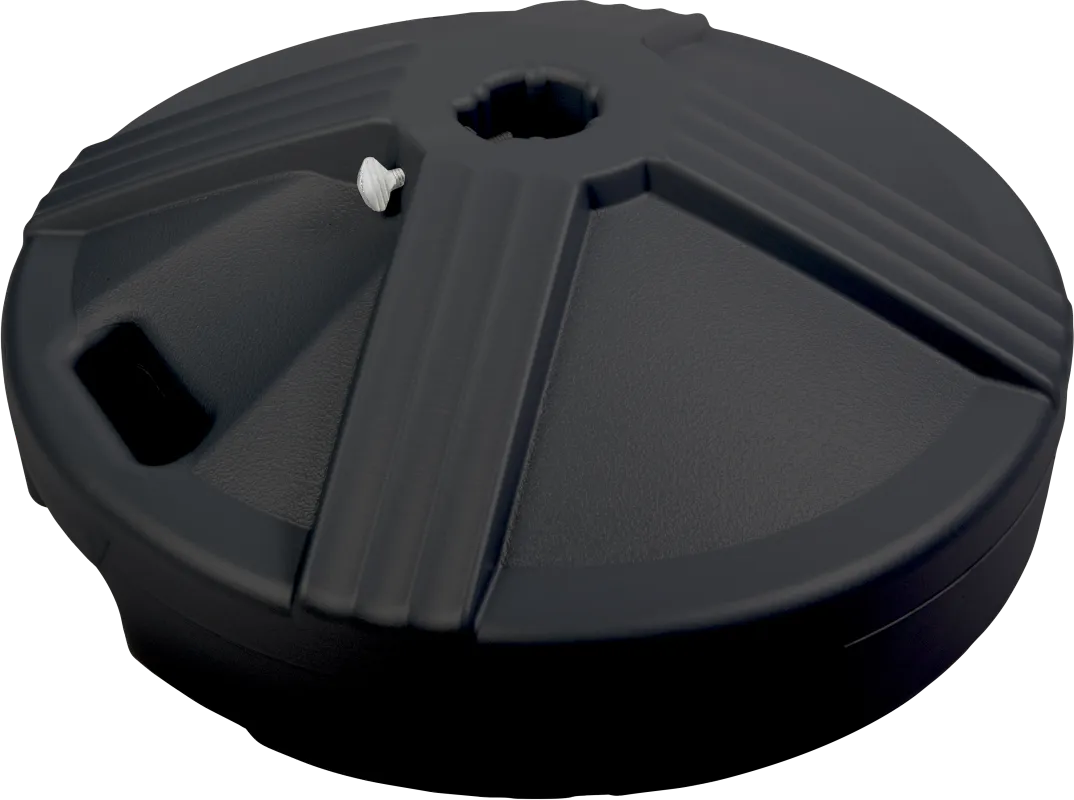 Neala Black 50 lb. Dining Table Umbrella Base