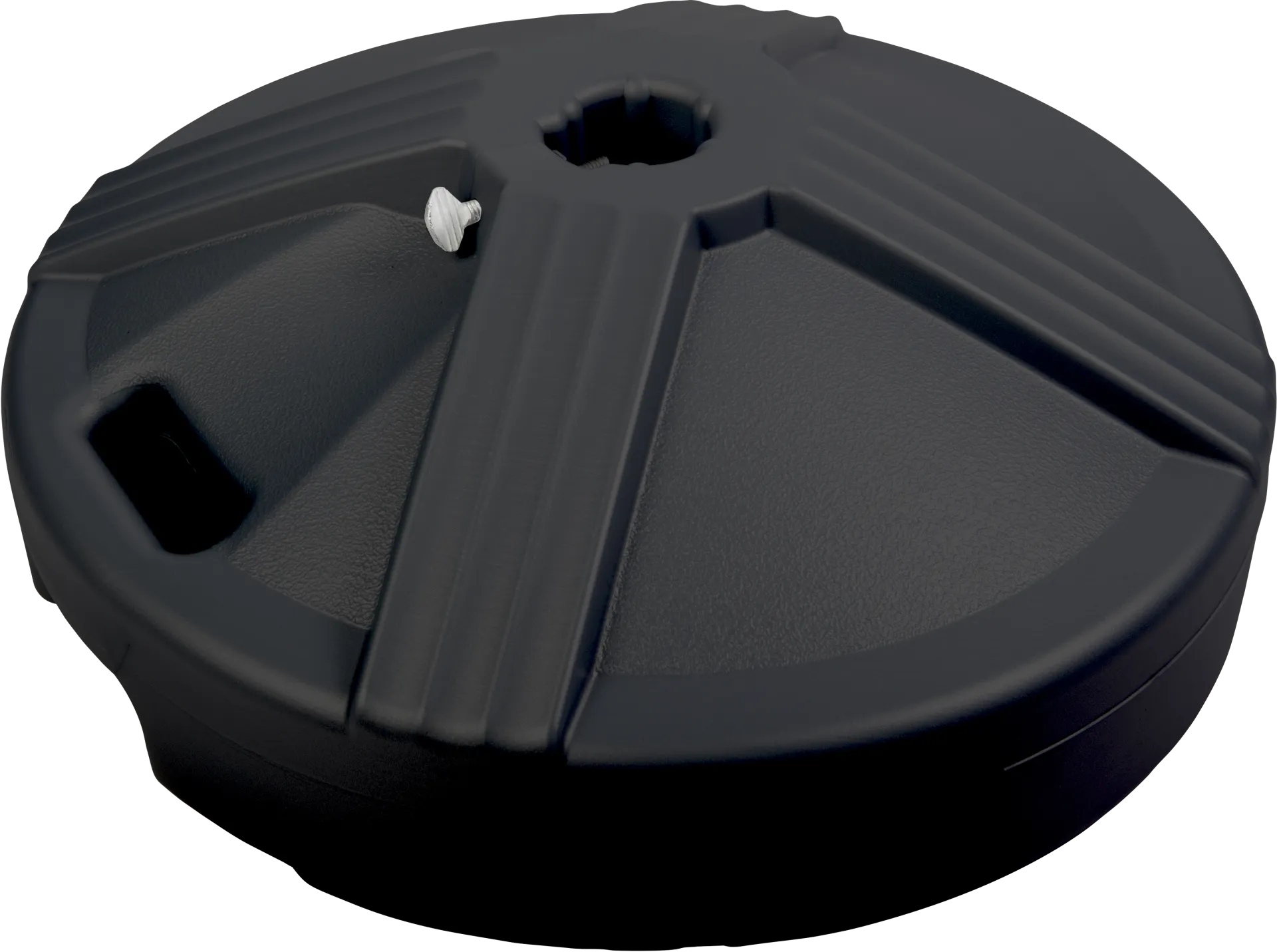 Neala Black 50 lb. Dining Table Umbrella Base - Image 1