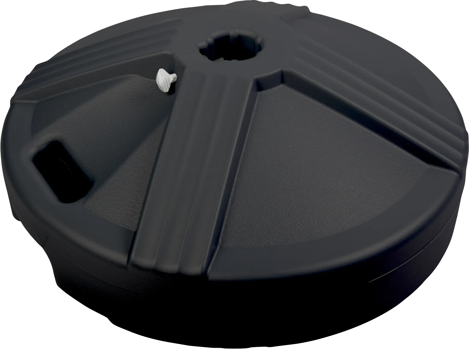 Neala Black 50 lb. Dining Table Umbrella Base