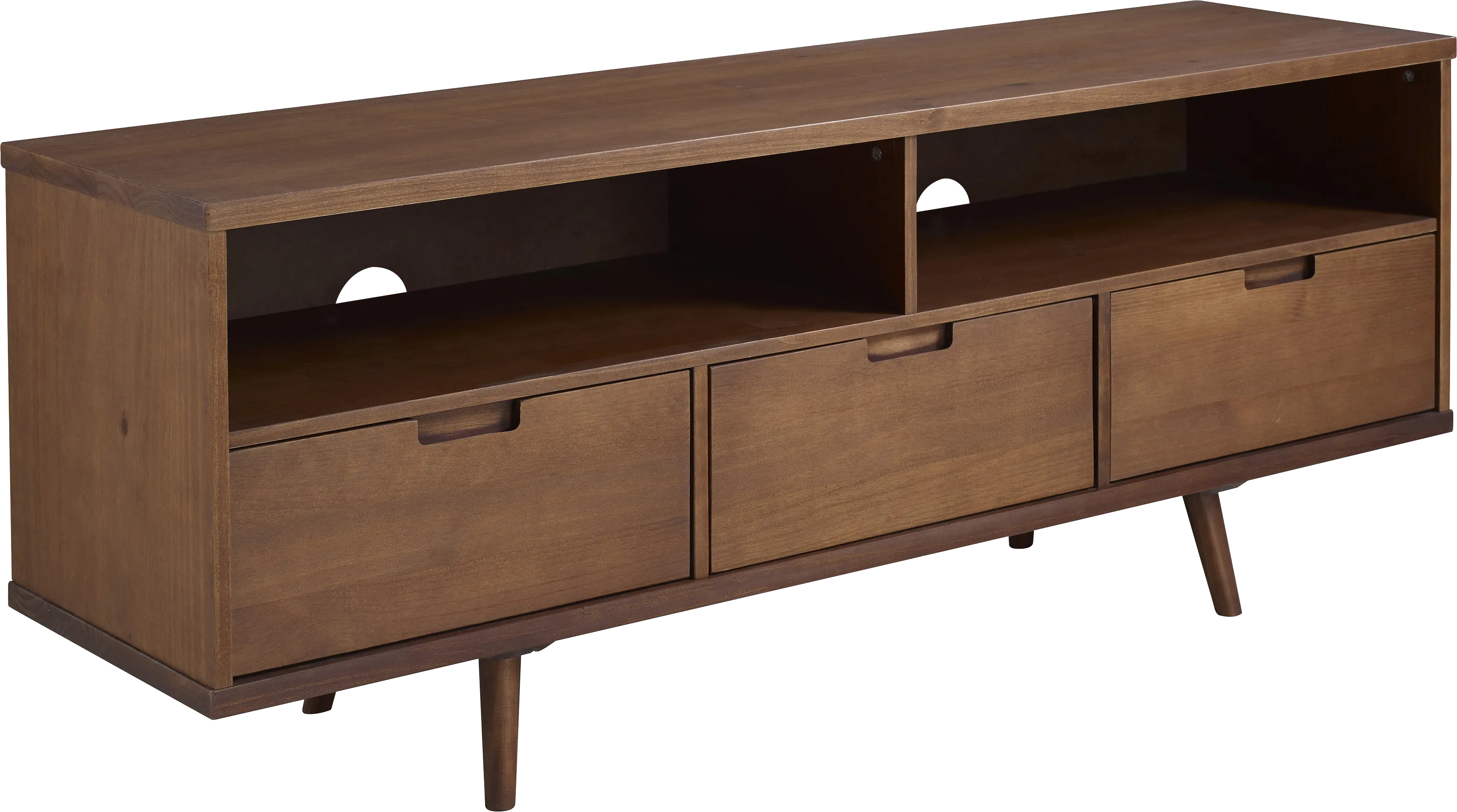 Dartwood Walnut 58 in. Console - Thumbnail - Image 1