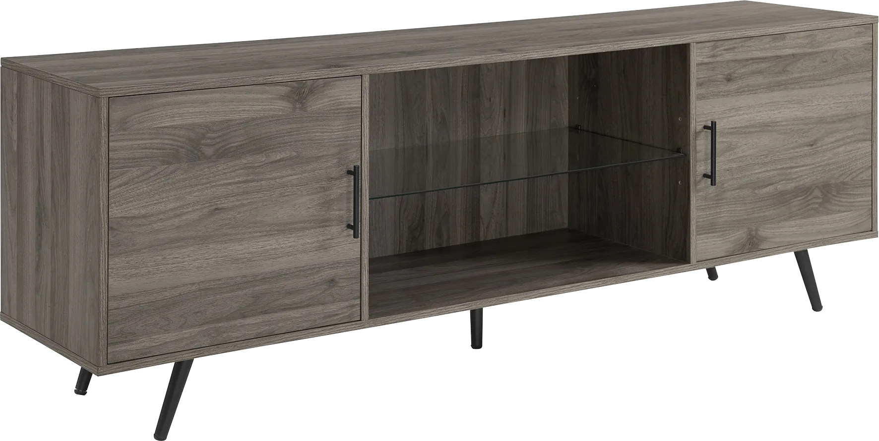 Verlie Gray 70 in. Console - Image 1