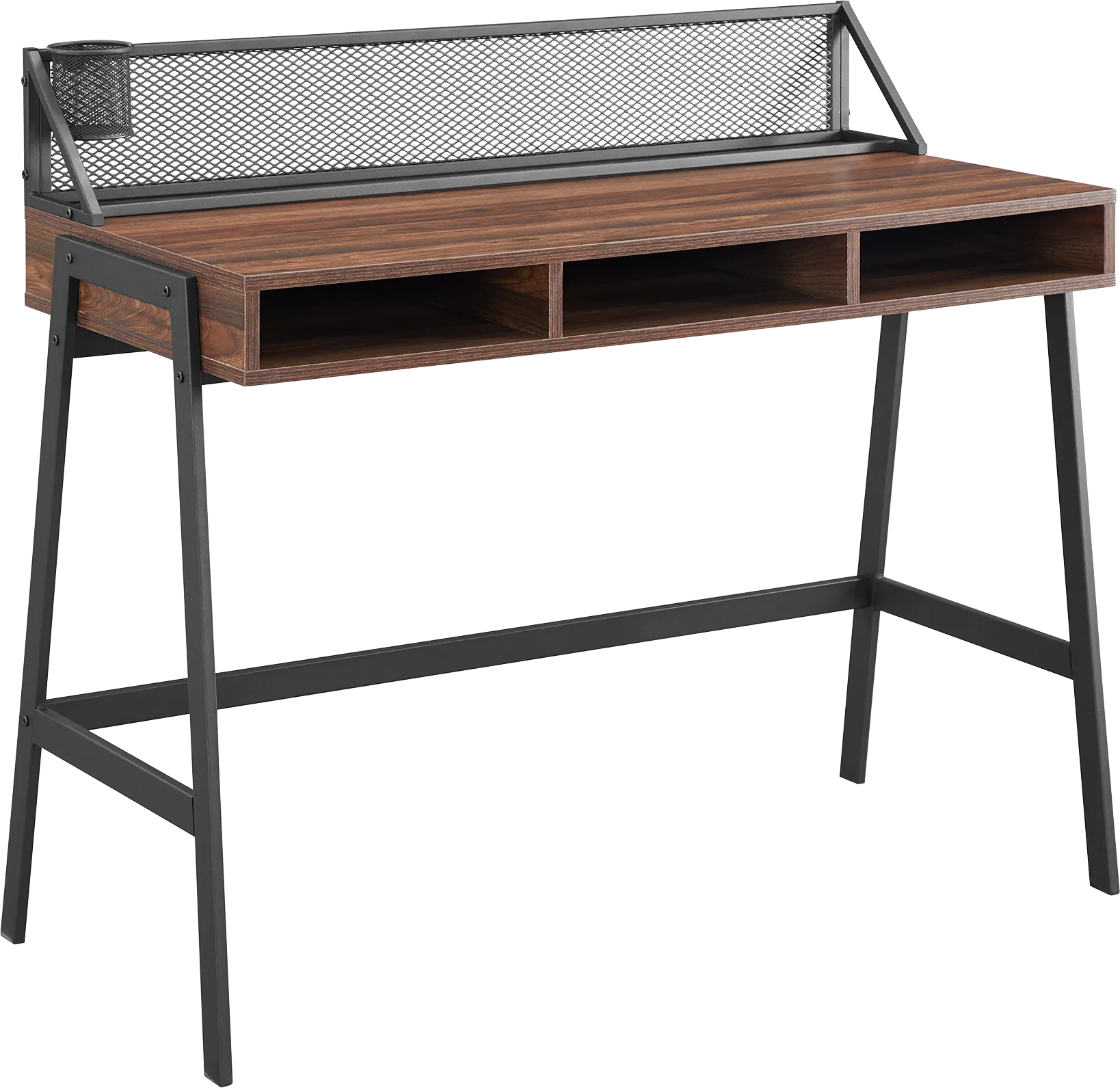 Benmar Walnut Desk - Image 1