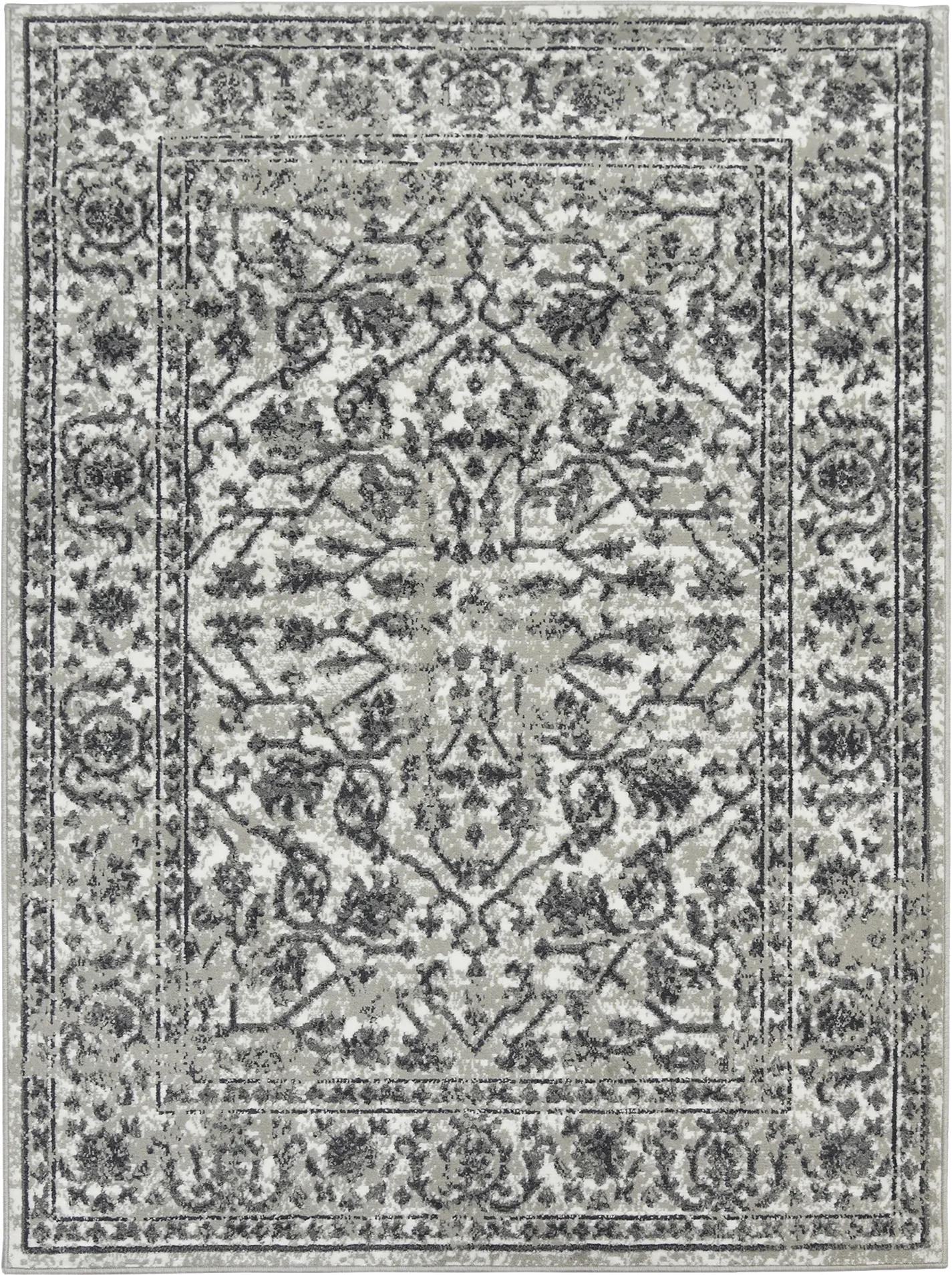 Alagate Gray 7'10 x 7'10 Rug - Image 1