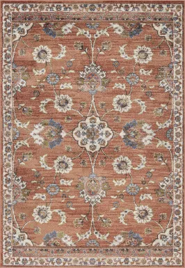 Amessor Orange 7'10 x 10'2 Rug