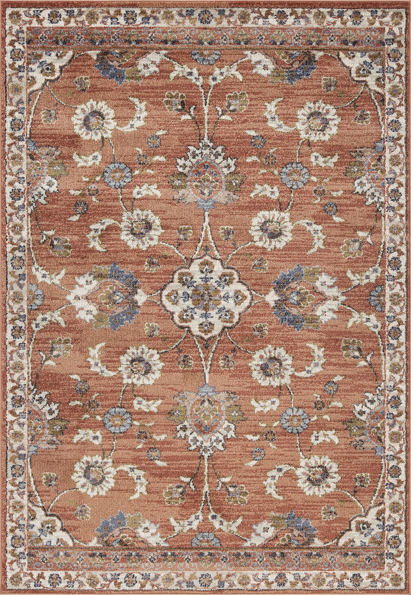 Amessor Orange 7'10 x 10'2 Rug - Image 1