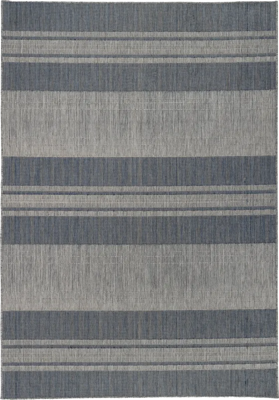 Magston Blue 8' x 10' Indoor/Outdoor Rug