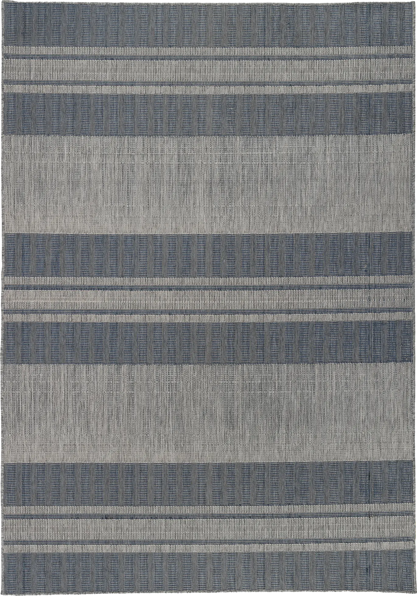 Magston Blue 8' x 10' Indoor/Outdoor Rug