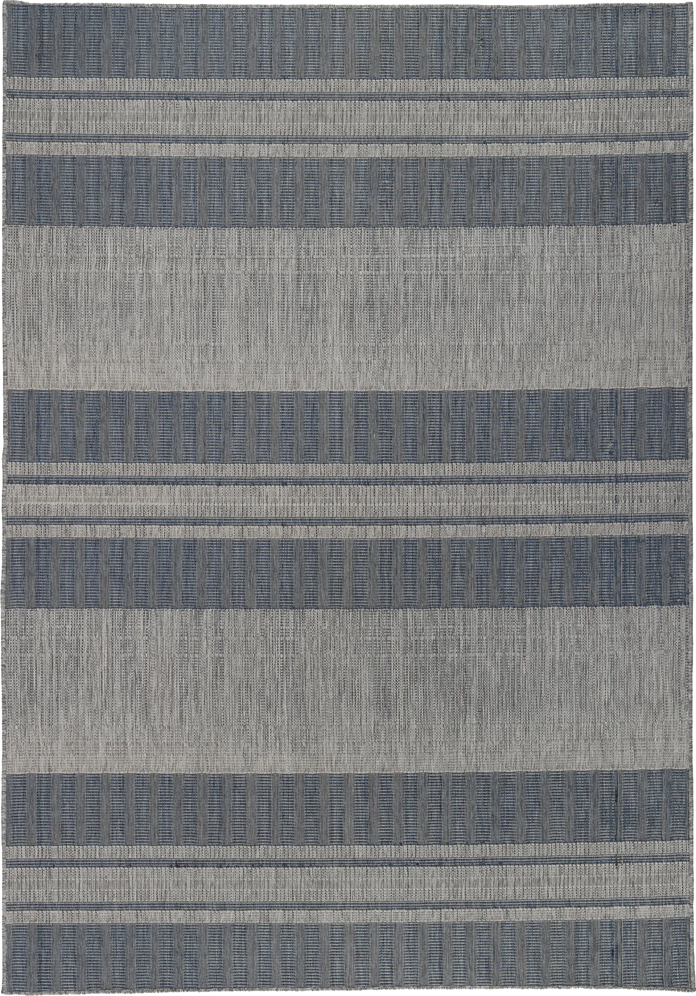 Magston Blue 8' x 10' Indoor/Outdoor Rug - Image 1