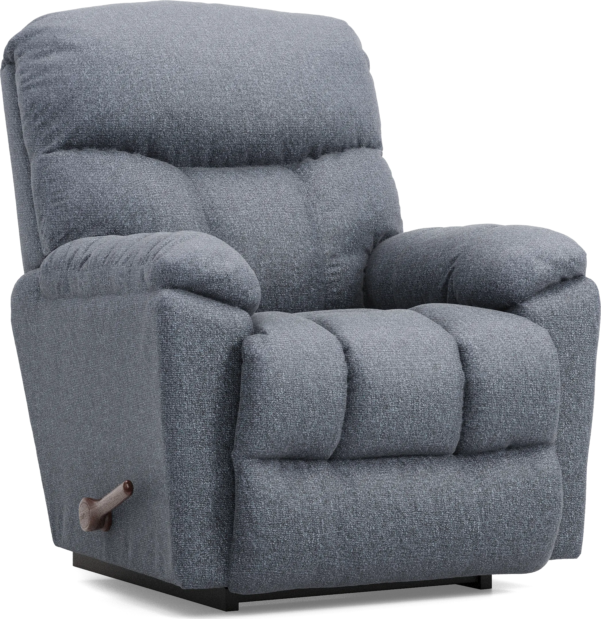 La-Z-Boy Morrison I Slate Blue Rocker Recliner - Thumbnail - Image 1