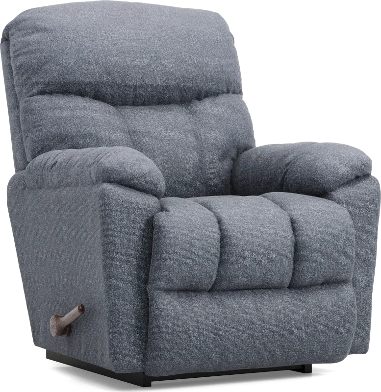 La-Z-Boy Morrison I Slate Blue Rocker Recliner