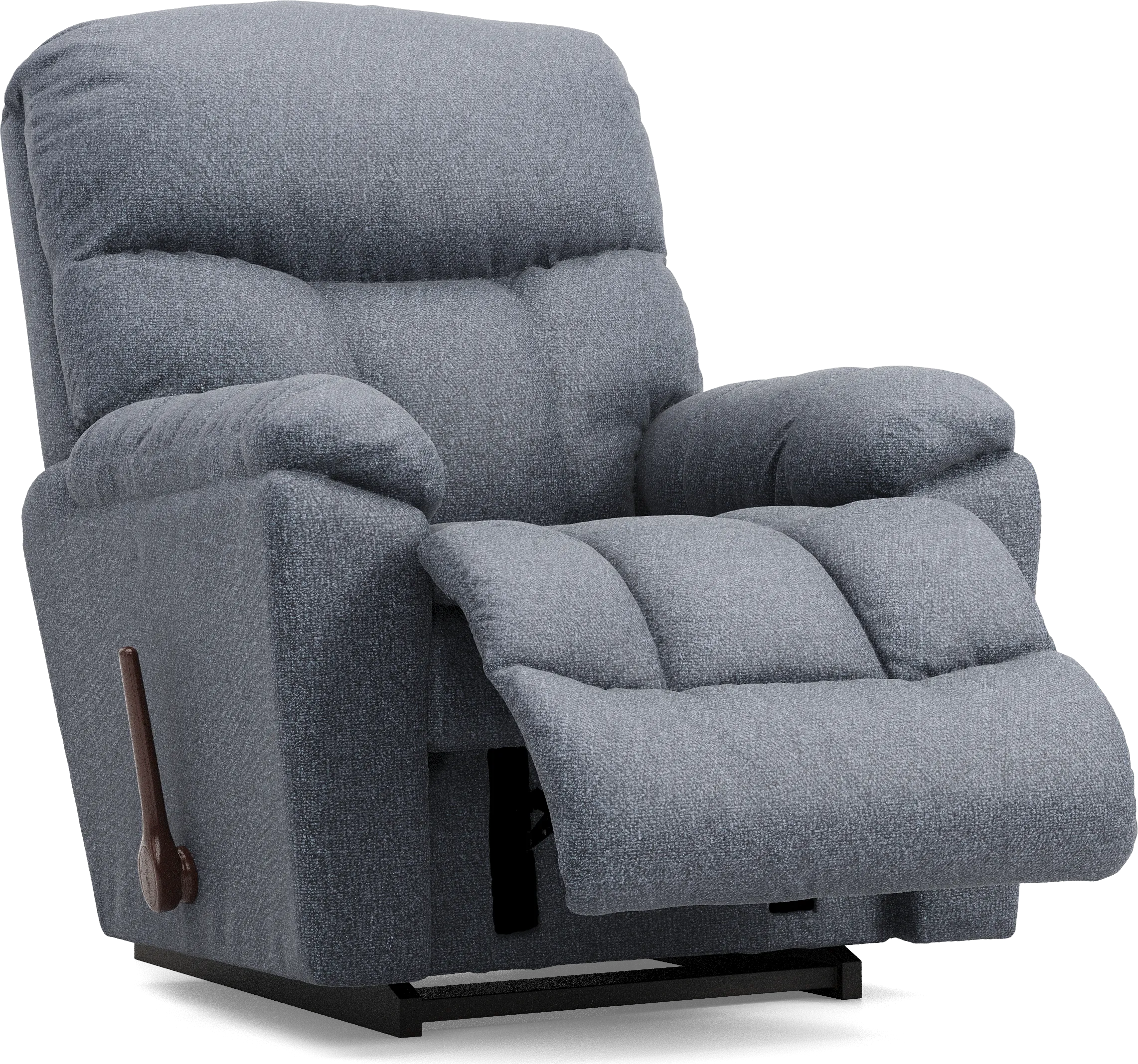 La-Z-Boy Morrison I Slate Blue Rocker Recliner - Thumbnail - Image 1