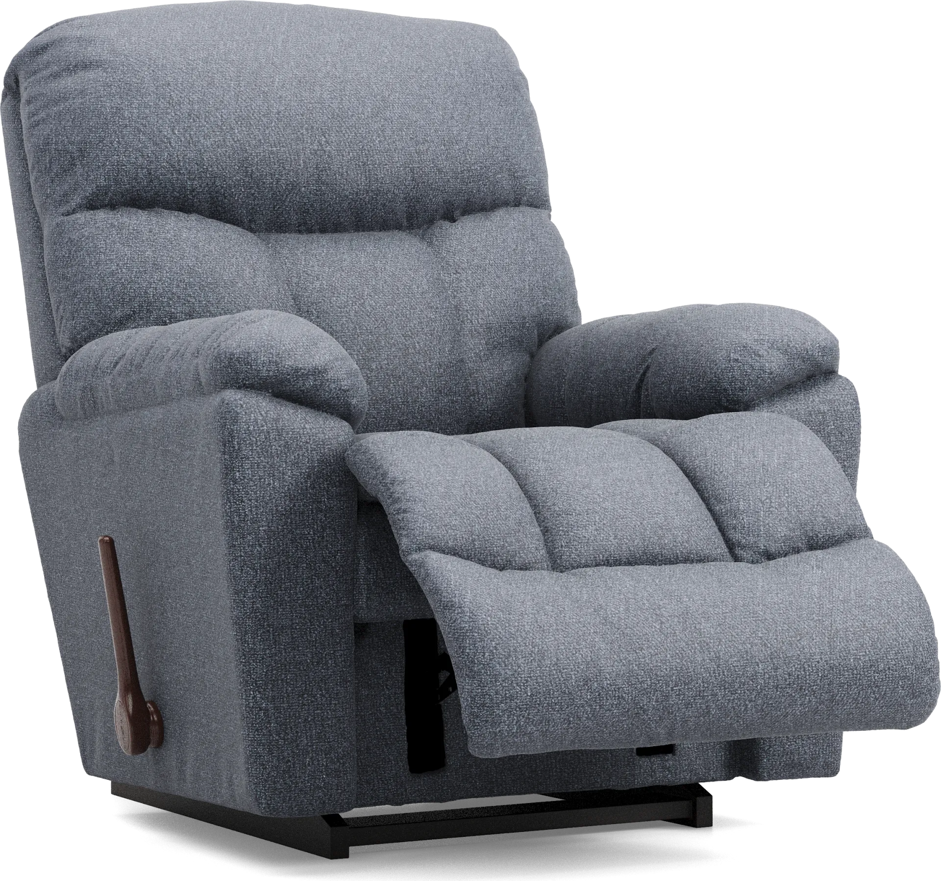 La-Z-Boy Morrison I Slate Blue Rocker Recliner - Image 1