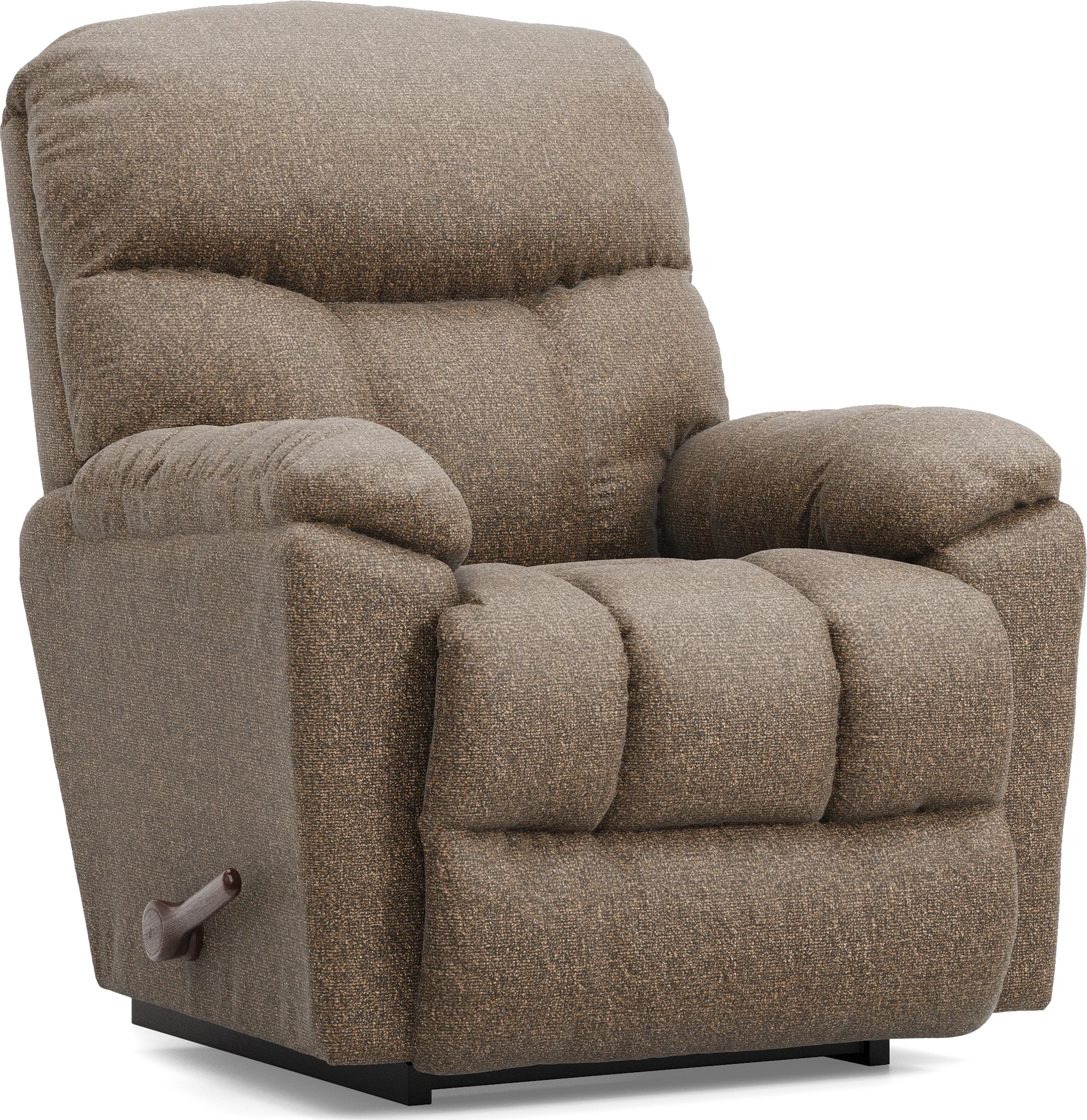 La-Z-Boy Morrison I Brown Polyester Fabric Rocker Recliner | Rooms